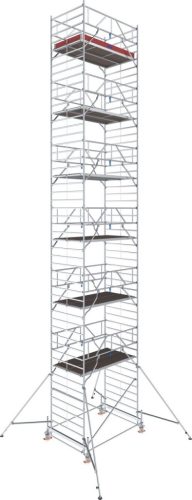STABILO Gurulóállvány 500-as sorozat, mezőhissz 2,50 m, munkamagasság kb. 14,50 m