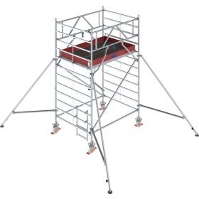   STABILO Gurulóállvány 5000-es sorozat, mezőhossz 2,00 m, munkamagasság kb. 4,30 m