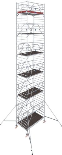 STABILO Gurulóállvány 5000-es sorozat, mezőhossz 2,50 m, munkamagasság kb. 13,30 m