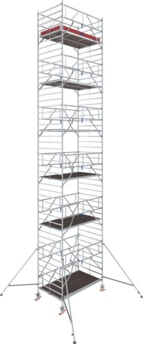 STABILO Gurulóállvány 5000-es sorozat, mezőhossz 2,50 m, munkamagasság kb. 13,30 m
