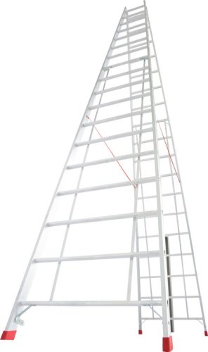 STABILO Létrafokos két oldalon járható létra, 2x18 létrafok