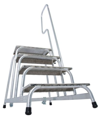 STABILO Gurítható szerelődobogó, 1x4 lépcsőfok