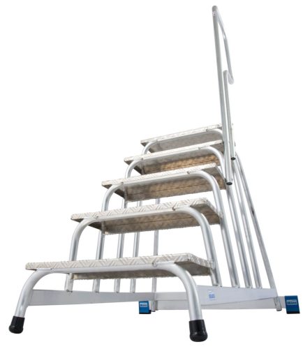 STABILO Gurítható szerelődobogó, 1x5 lépcsőfok