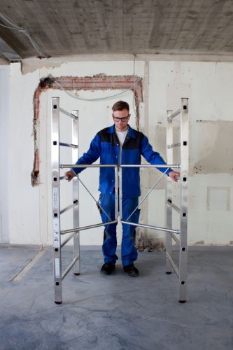 CORDA Összecsukható állvány, munkamagasság: 2,80 m