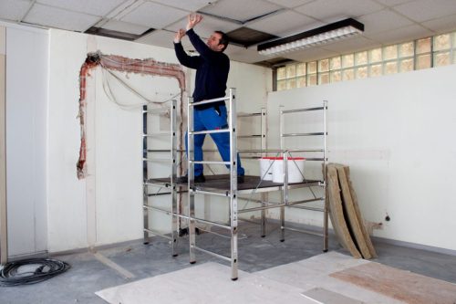 CORDA Dobogós állvány, munkamagasság: kb. 2,80 m