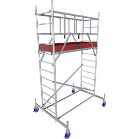   MONTO ProTec alumínium gurulóállvány, munkamagasság kb. 4,30 m