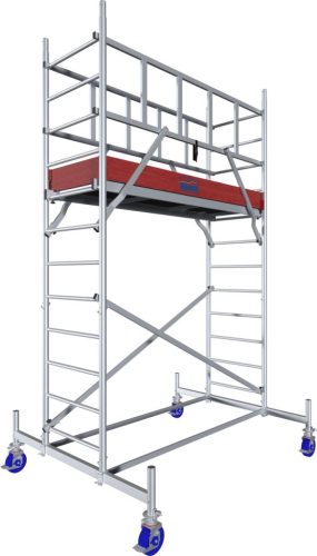 MONTO ProTec alumínium gurulóállvány, munkamagasság kb. 4,30 m
