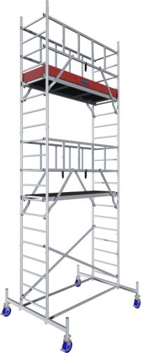 MONTO ProTec alumínium gurulóállvány, munkamagasság kb. 6,30 m