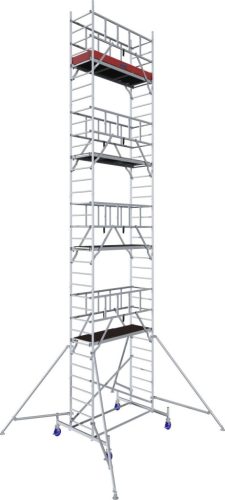 MONTO ProTec alumínium gurulóállvány, munkamagasság kb. 10,30 m