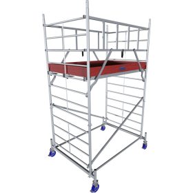   MONTO ProTec XXL alumínium gurulóállvány széles kivitel, munkamagasság kb. 4,30 m