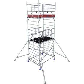   MONTO ProTec XXL alumínium gurulóállvány széles kivitel, munkamagasság kb. 6,30 m