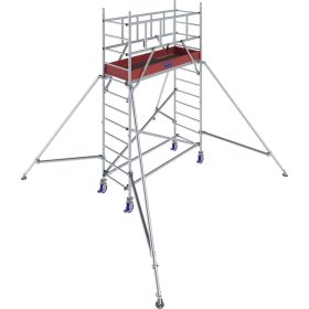   MONTO ProTec 1000 alumínium gurulóállvány, munkamagasság kb. 4,20 m