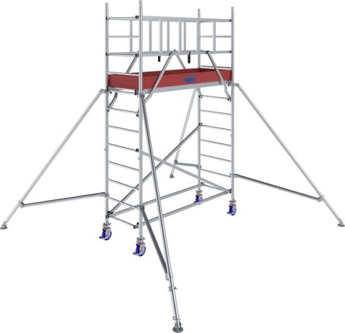 MONTO ProTec 1000 alumínium gurulóállvány, munkamagasság kb. 4,20 m