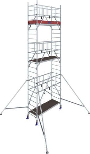 MONTO ProTec 1000 alumínium gurulóállvány, munkamagasság kb. 7,20 m