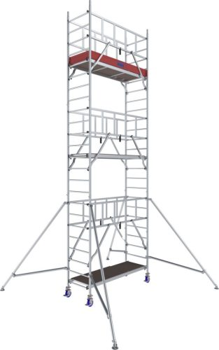 MONTO ProTec 1000 alumínium gurulóállvány, munkamagasság kb. 7,20 m