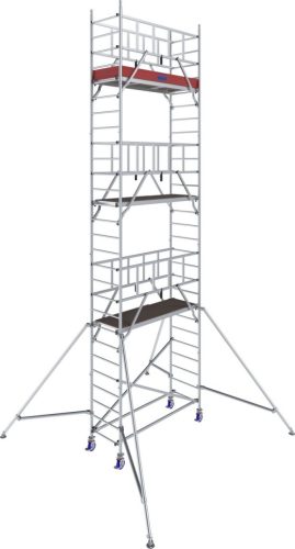 MONTO ProTec 1000 alumínium gurulóállvány, munkamagasság kb. 8,20 m