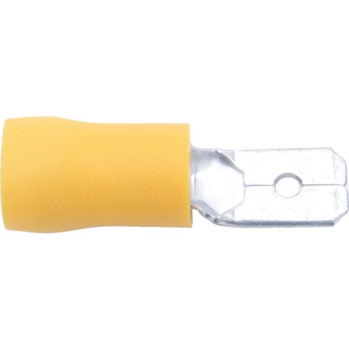 6.30MM KÁBELSARU LAPOS 'APA' CSATLAKOZÓVAL SÁRGA (100 DB/CS)
