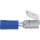 6.3MM KÉK ANYA CSATKLAKOZÓ (CS-100)