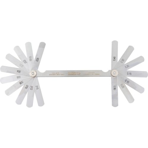 3" 18 PENGÉS METRIKUS/INCHES HÉZAGMÉRŐ KÉSZLET