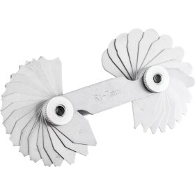 34 PENGÉS RÁDIUSZSABLON 1.0-7.0MM