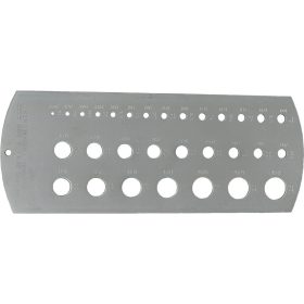 1/16"-1/2" IMPERIAL DRILL & DRILL ROD GAUGE