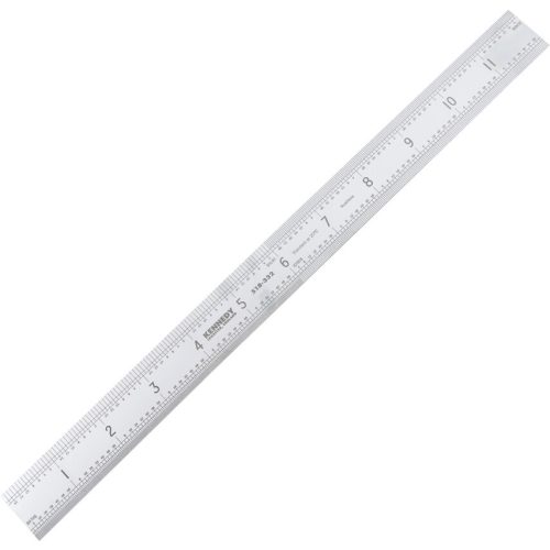 300MM/12" MEREV ROZSDAMENTES VONALZÓ SZÖGLETES VÉGGEL