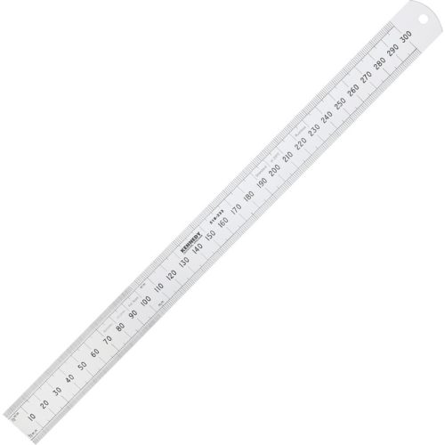 300MM MEREV ROZSDAMENTES VONALZÓ LEKEREKÍTETT VÉGGEL