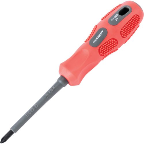 NO.1 KERESZTHORNYOS SZIGETELT VDE DUAL GRIP CSAVARHÚZÓ 