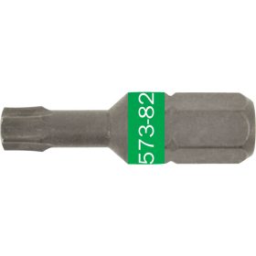   TX20X25MM TORX NÉGYSZÖG CSAVARHÚZÓ BIT 1/4" HATSZÖG ILLESZTÉSSEL
