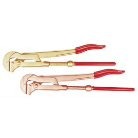 430MM SZIKRAMENTES CSŐFOGÓ 90 DEG AL-BR