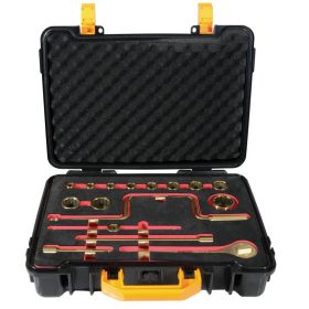   SZIKRAMENTES DUGÓKULCS KÉSZLET 3/4" MEGHAJTÓVAL 14 DB-OS