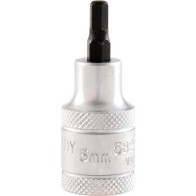   5MM X 55MM HATSZÖGŰ FELTŰZHETŐ CSAVARBEHAJTÓ 1/2" MEGHAJTÓVAL