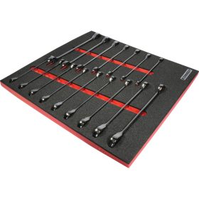   16 RÉSZES RACSNIS CSILLAG-VILLÁSKULCSKÉSZLET SZIVACSBAN T0691